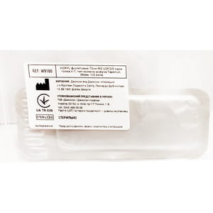 Шовний матеріал що розсмоктується Вікрил розмір USP 3/0, ріжуча голка 26 мм, 1/2 кола, довжина 75 см артикул W9180