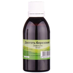 Деготь березовый флакон 50 мл
