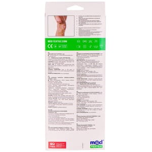 Бандаж на коленный сустав разъемный Медтекстиль 6058 размер XXL люкс