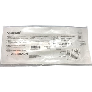 Игла для спинальной анестезии Spinocan (Спинокан) со срезом Квинке размер G25 (0.5 x 120 мм) 1 шт