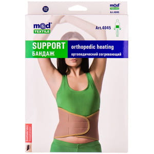 Бандаж ортопедичний зігріваючий Медтекстиль 4045 розмір XXXL/XXXXL люкс