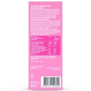 Конфеты детские натуральные Bob Snail (Боб Снеил) Улитка Боб яблочно-малиновые 30 г