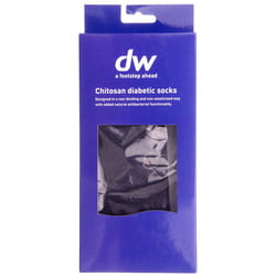 Шкарпетки ортопедичні (діабетичні) DIAWIN (Діавін) Chitosan з хітозану для людей з діабетом розмір M колір black чорний 1 пара