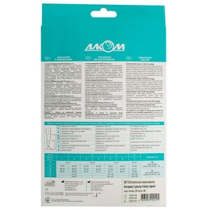 Колготки жіночі 2 компресії Торговий Дім Алком 7012 чорні розмір 4