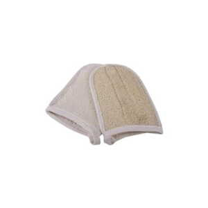 Перчатка массажная BALMY (Балми) из махры и люфы двухсторонняя