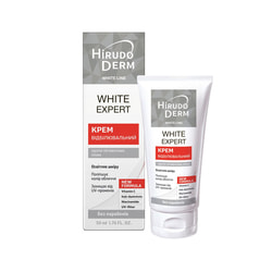 Крем для лица, зоны декольте HIRUDO DERM (Гирудо дерм) White Line White Expert (Вайт лайн вайт эксперт) отбеливающий 50 мл