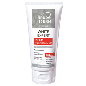 Крем для обличчя, зони декольте HIRUDO DERM (Гірудо дерм) White Line White Expert (Вайт лайн вайт експерт) відбілюючий 50 мл