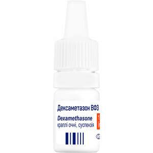 Дексаметазон ВФЗ кап. глаз. сусп. 1мг/мл фл. 5мл