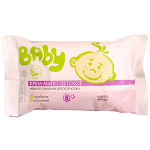 Крем-мило дитяче Dr.Sante Baby (Доктор санте) Череда та чебрець 90 г