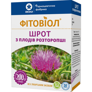 Шрот из плодов расторопши Фитовиол пачка 200 г