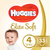 Підгузки для дітей HUGGIES (Хагіс) Elite Soft (Еліт софт) 4 від 8 до 14 кг 33 шт
