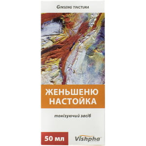 Женьшеня настойка фл. 50мл