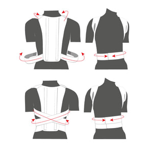 Корсет для коррекции осанки (реклинатор) детский мягкой фиксации Торос Групп 652 бежевый размер 2