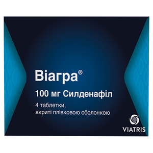 Виагра табл. п/о 100мг №4