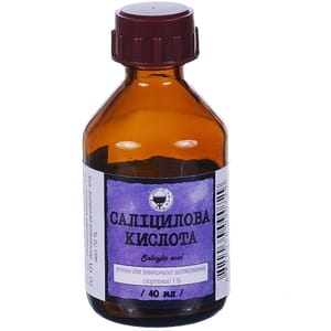 Саліциловий спирт 1% фл. 40мл