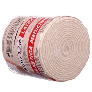 Бинт эластичный медицинский LAUMA (Лаума) модель 2 Latex Free высокой степени растяжимости размер 1,7м х 8см