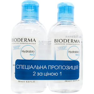 Набор BIODERMA (Биодерма) Дуо Гидрабио Н2О 250 мл 2 шт