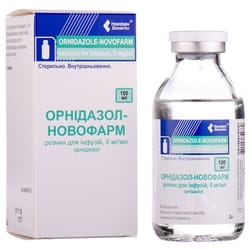 Орнидазол-Новофарм р-р д/инф. 5мг/мл фл. 100мл