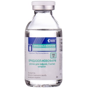 Орнидазол-Новофарм р-р д/инф. 5мг/мл фл. 100мл
