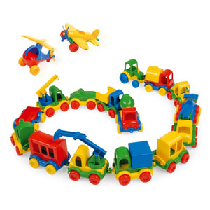 Іграшка розвиваюча WADER (Вадер) 39244 Авто Kid cars 1 шт