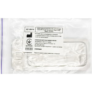 Шовний матеріал Вікрил розмір USP 2/0, колюча голка 36 мм, 1/2 кола, довжина 90см артикул W9440