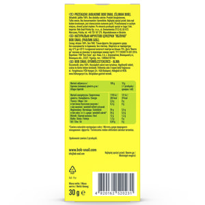 Конфеты детские натуральные Bob Snail (Боб Снеил) Улитка Боб яблочные 30 г