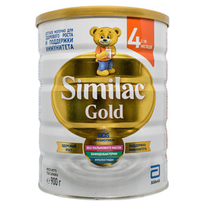Суміш дитяча молочна SIMILAC (Сімілак) Голд 4 з 18 місяців 900 г