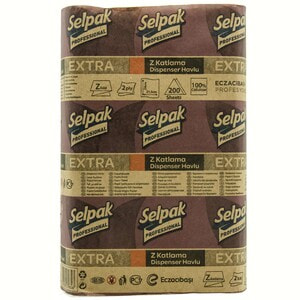 Рушники паперові SELPAK (Селпак) Comfort (Комфорт) Professional Extra 2 шари 200 листів