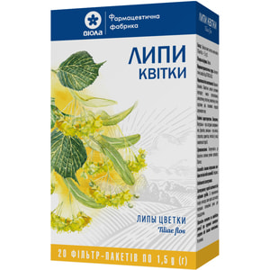 Липи квітки фільт.-пакет по 1,5г №20