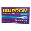 Купити Ібупром Спринт капс. м'які 200мг №10 Ібупром Спринт капс. м'які 200мг №10