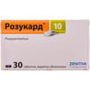 Розукард 10 табл. п/о 10мг №30