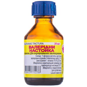 Валеріани настойка фл. 25мл