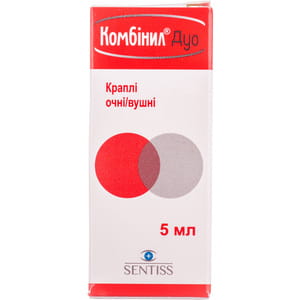 Комбінил Дуо краплі очні/вушні фл. 5мл