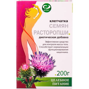 Клетчатка семян Расторопши Здоровое питание 200 г