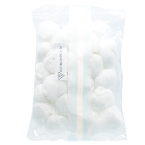 Спонж марлевий Славна медичний стерильний діаметром 3 см 25 шт