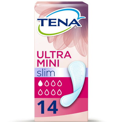 Прокладки урологические TENA (Тена) Lady Ultra Mini (Леди Ультра Мини) для женщин 14 шт