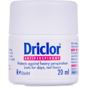Дезодорант-антиперспирант DRICLOR (Дриклор) от повышеного потоотделения 20 мл