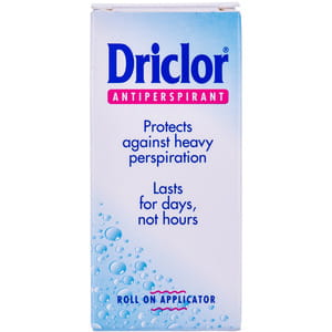 Дезодорант-антиперспирант DRICLOR (Дриклор) от повышеного потоотделения 20 мл