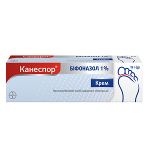 Канеспор крем 1% туба 15г