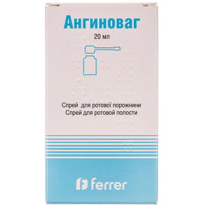 Ангіноваг спрей д/ротов. порожн. фл. 20мл