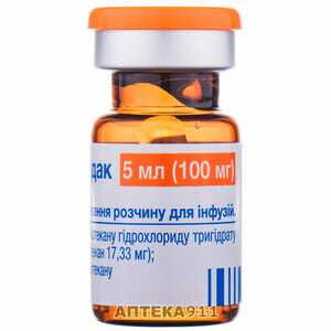 Іринотекан Медак конц. д/р-ну д/інф. 20мг/мл фл. 5мл (100мг) №1