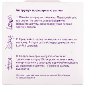 Наропін р-н д/ін. 7,5мг/мл амп.10мл №5