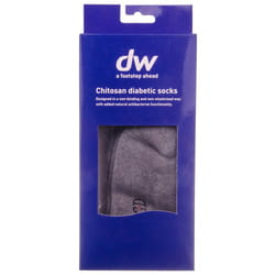 Шкарпетки ортопедичні (діабетичні) DIAWIN (Діавін) Chitosan з хітозану для людей з діабетом розмір M (39-41) колір grey сірий 1 пара