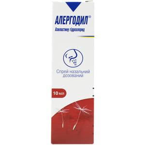 Аллергодил спрей назал. доз. 1мг/мл. фл. 10мл