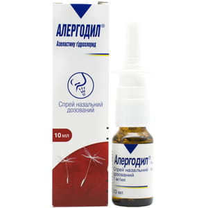 Аллергодил спрей назал. доз. 1мг/мл. фл. 10мл