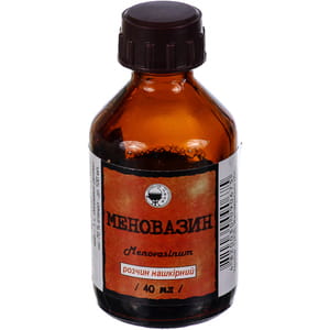 Меновазин р-р накож. фл. 40мл