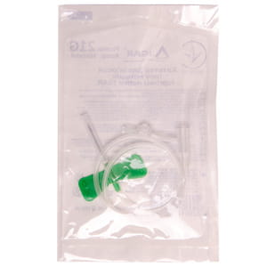 Катетер внутривенный тип Батерфляй (бабочка) для внутривенного введения лекарственных средств размер G21 зеленый Игар