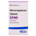 Метотрексат Оріон табл. 2.5 мг №30
