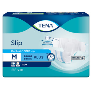 Подгузники для взрослых TENA (Тена) Slip Plus Medium (Слип Плюс Медиум) размер 2 30 шт NEW