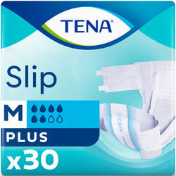 Подгузники для взрослых TENA (Тена) Slip Plus Medium (Слип Плюс Медиум) размер 2 30 шт NEW